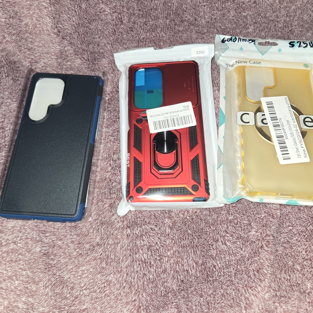 Samsung Red and Black Protective Phone Case